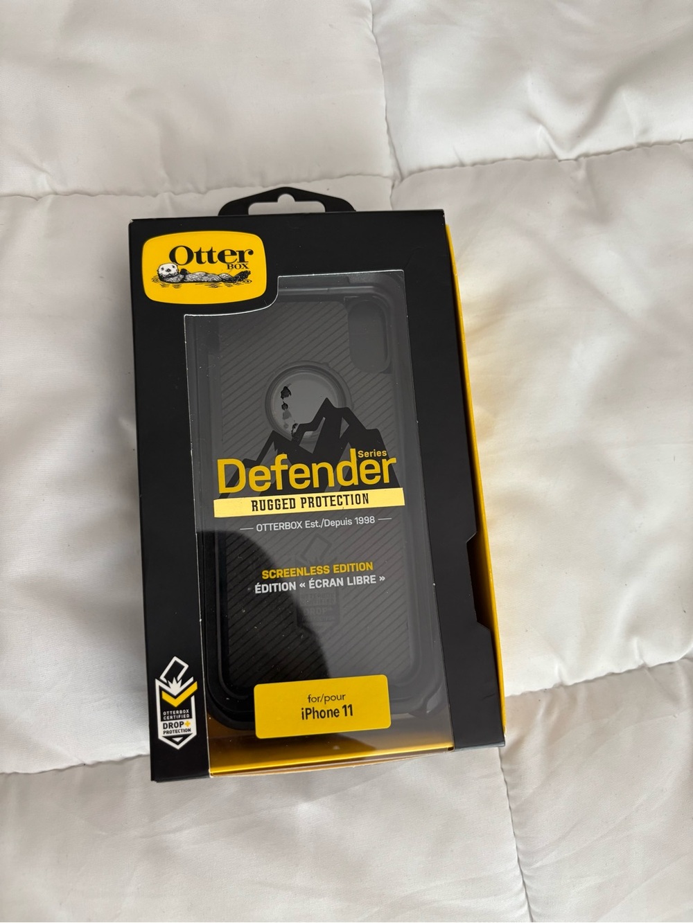 OtterBox Defender Series Rugged Protection Case for iPhone 11 - Black